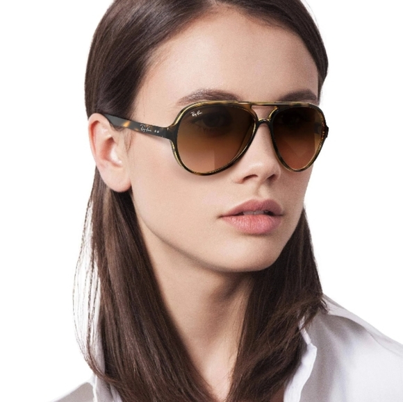 Vintage Ray Ban CATS 5000 CLASSIC unisex sunglasses Bausch & Lomb - Picture 2 of 9